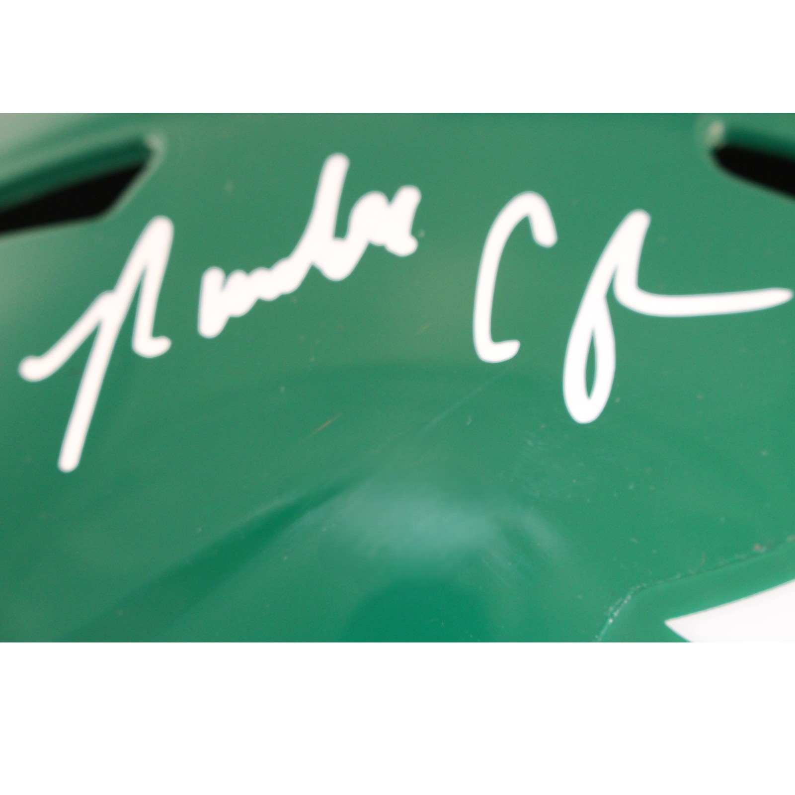 Randall Cunningham Autographed Philadelphia Eagles F/S TB Helmet Beckett W 53200 2 Randall Cunningham Autographed Philadelphia Eagles F/S TB Helmet Beckett W 53200
