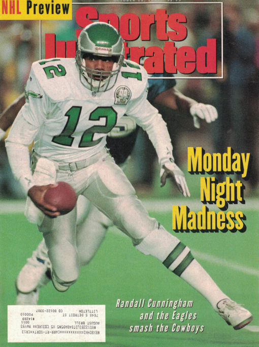 Randall Cunningham Philadelphia Eagles 1992 Sports Illustrated Magazine 26717