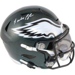 Randall Cunningham Autographed Philadelphia Eagles Midi Helmet Beckett W 53198