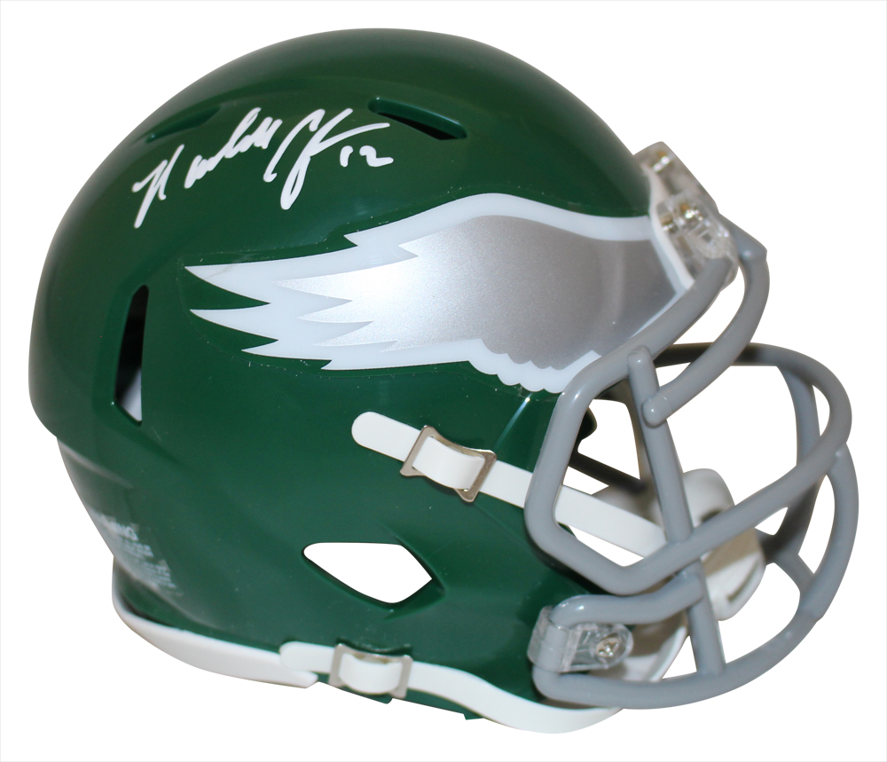 Randall Cunningham Signed Philadelphia Eagles TB Mini Helmet Beckett 38874