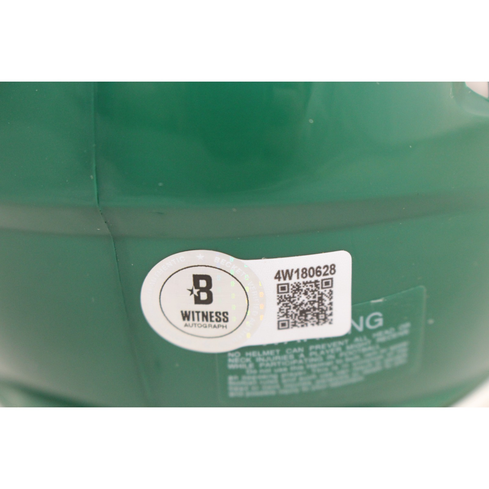 Randall Cunningham Autographed Philadelphia Eagles Mini Helmet TB Beckett 53205 4 Randall Cunningham Autographed Philadelphia Eagles Mini Helmet TB Beckett 53205