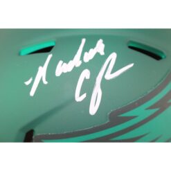 Randall Cunningham Autographed Philadelphia Eagles Mini Helmet Rave BAS W 53201