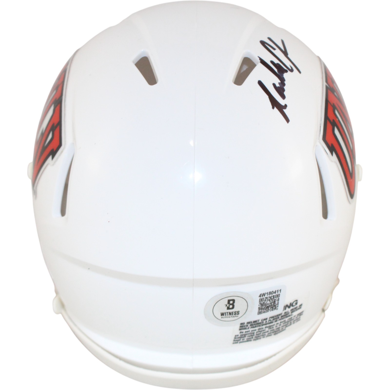 Randall Cunningham Autographed UNLV Running Rebels Mini Helmet Beckett W 53208 3 Randall Cunningham Autographed UNLV Running Rebels Mini Helmet Beckett W 53208
