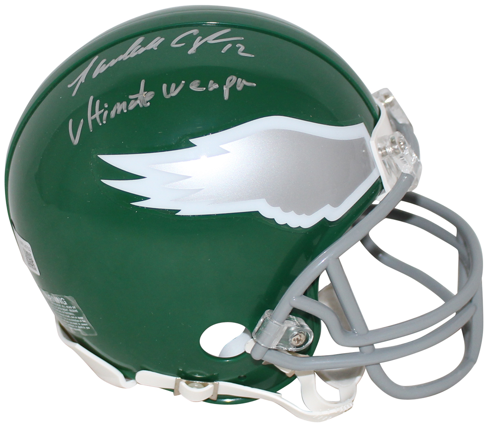 Randall Cunningham Signed Philadelphia Eagles 1974-95 Mini Helmet BAS