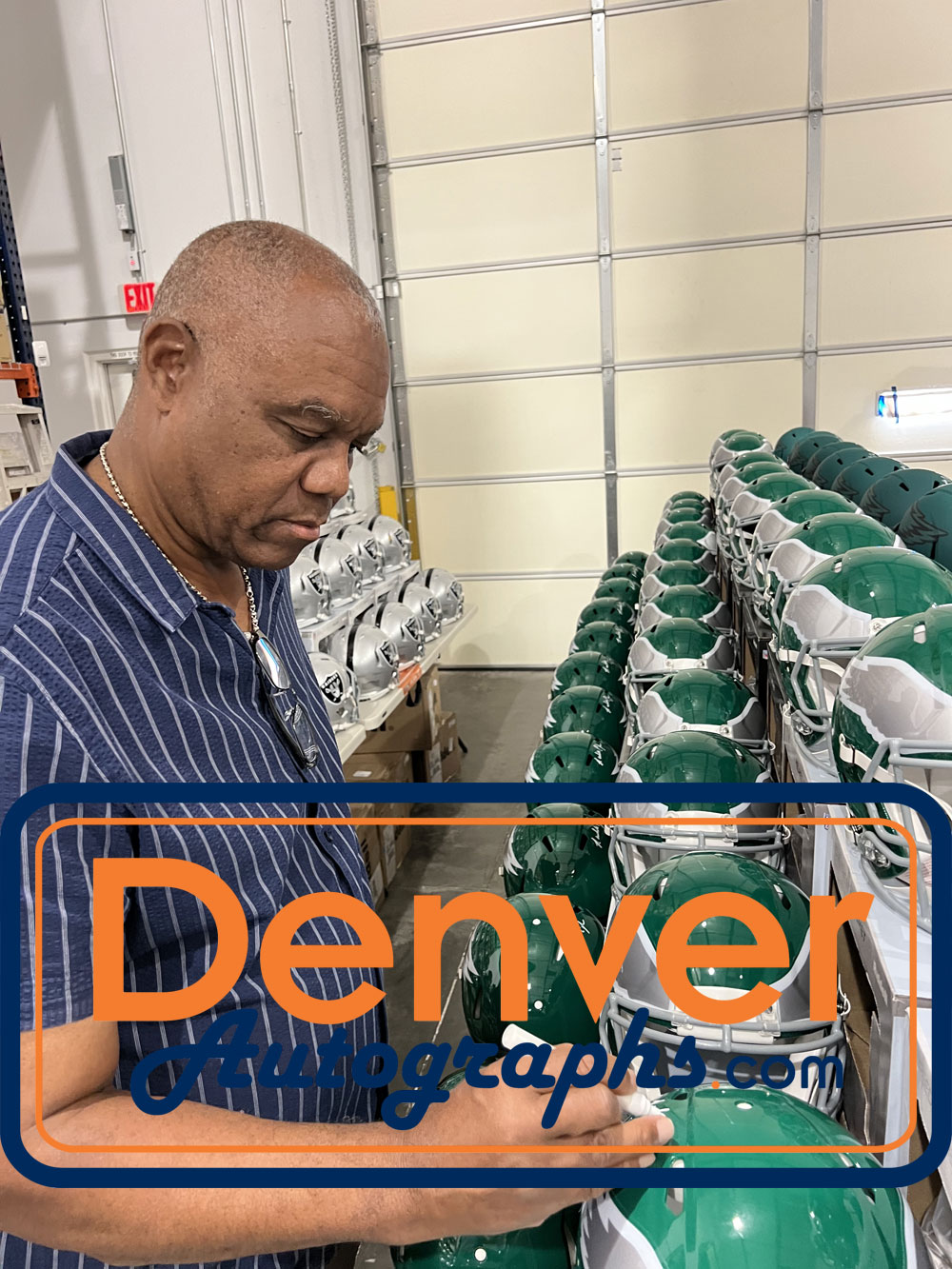 Randall Cunningham Autographed Philadelphia Eagles Pro TB Helmet Beckett W 53197 6 Randall Cunningham Autographed Philadelphia Eagles Pro TB Helmet Beckett W 53197