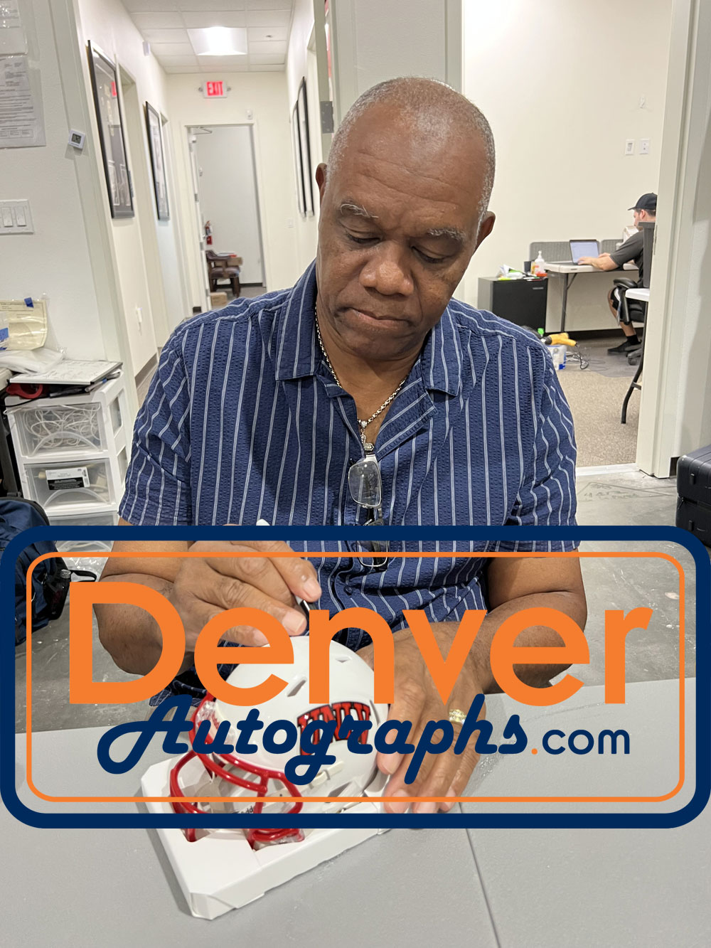 Randall Cunningham Autographed UNLV Running Rebels Mini Helmet Beckett W 53208 5 Randall Cunningham Autographed UNLV Running Rebels Mini Helmet Beckett W 53208