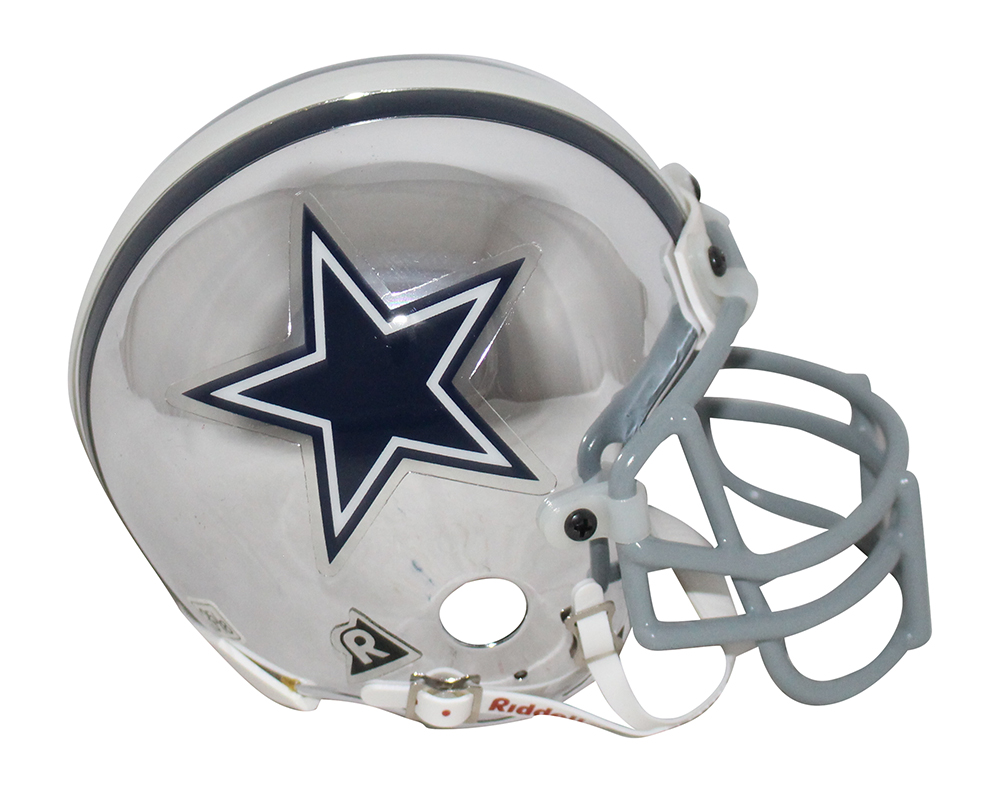 Dallas Cowboys 2000 Chrome Mini Helmet Limited Edition 31688