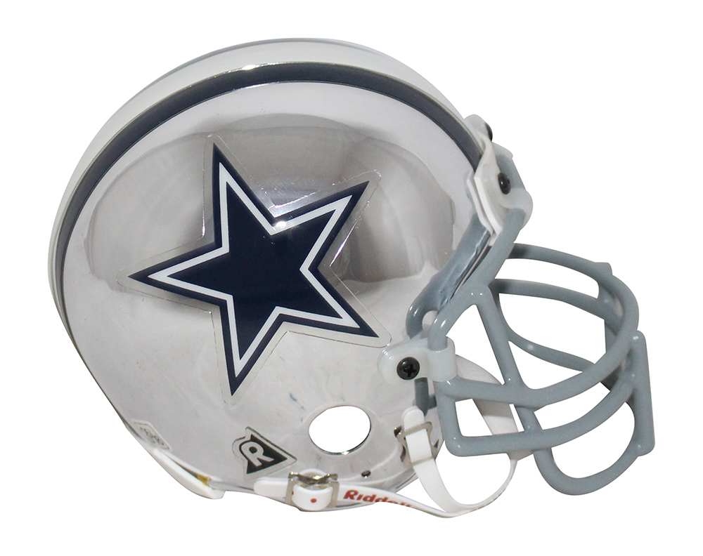 Dallas Cowboys 2000 Chrome Mini Helmet Limited Edition 31688 Denver Autographs
