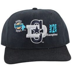 Dallas Cowboys Super Bowl XXVIII Back to Back New Era Snapback Hat 56001