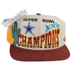 Dallas Cowboys Super Bowl XXX Champions Logo Athletic Snapback Hat 55997