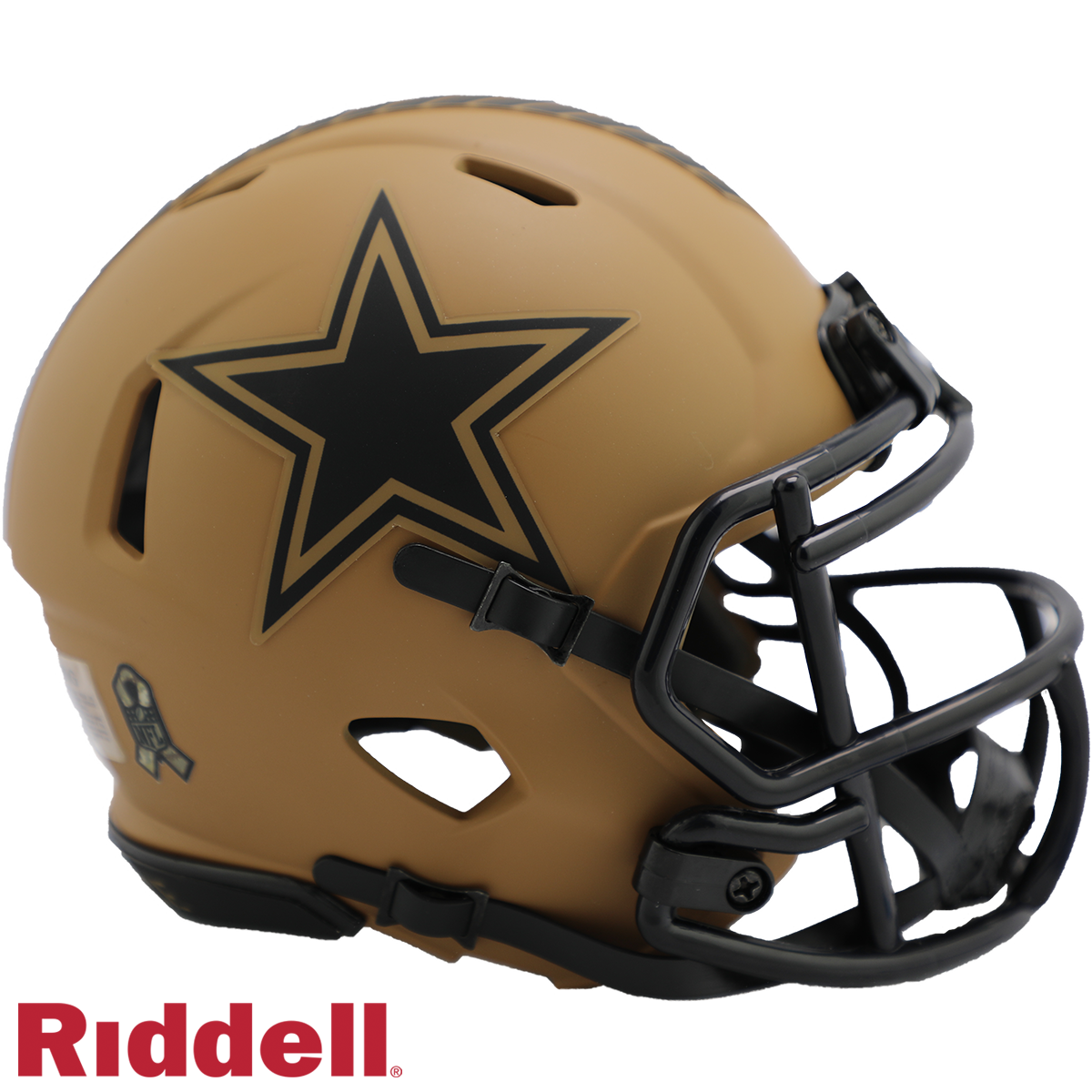 Dallas Cowboys Riddell New In Box 2023 Salute to Service Mini Helmet 42300