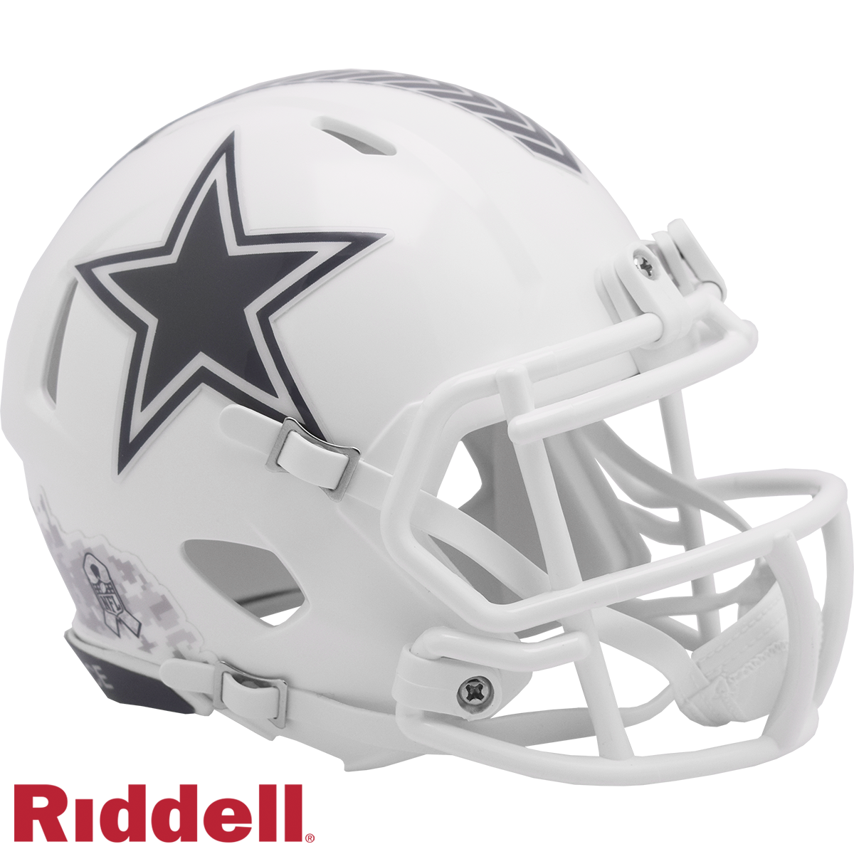 Dallas Cowboys Riddell New In Box 2024 Salute to Service Mini Helmet 48075