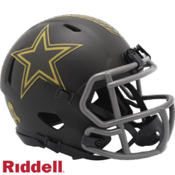 Dallas Cowboys 2025 Salute to Service Riddell Mini Helmet New In Box 54448