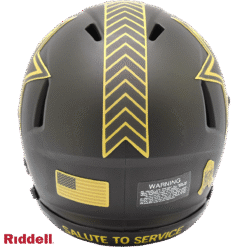Dallas Cowboys 2025 Salute to Service Riddell Mini Helmet New In Box 54448