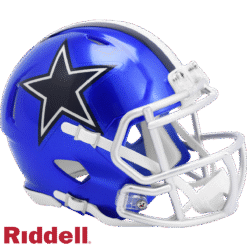 Dallas Cowboys Flash Speed Mini Helmet Riddell New In Box 30717