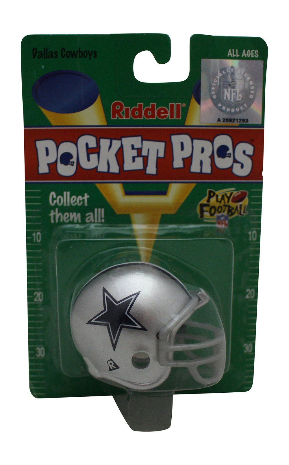 Dallas Cowboys Vintage Riddell Pocket Pro Collectible New