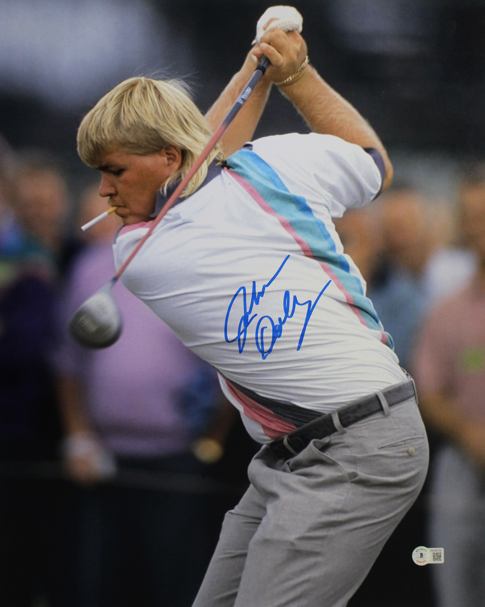 John Daly Autographed/Signed 16x20 Photo Golf Beckett