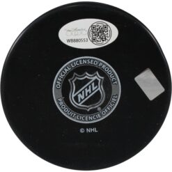 Vincent Damphousse Autographed Montreal Canadians Logo Puck 93 Cup JSA 53981