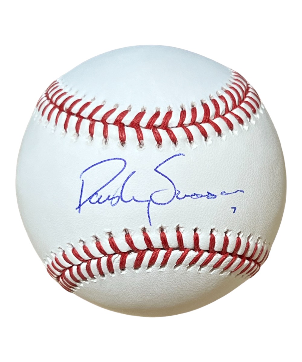 Dansby Swanson Autographed Baseball ROMLB Chicago Cubs Fanatics