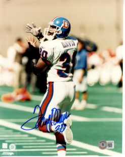 Terrell Davis Autographed/Signed Denver Broncos 8x10 Photo Beckett 55810