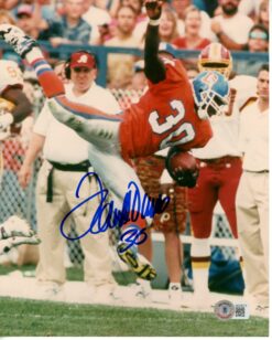 Terrell Davis Autographed/Signed Denver Broncos 8x10 Photo Beckett 55815