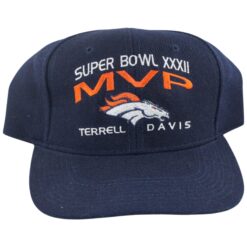 Terrell Davis Denver Broncos Blue Super Bowl MVP "Gameday" Snapback Hat 55693