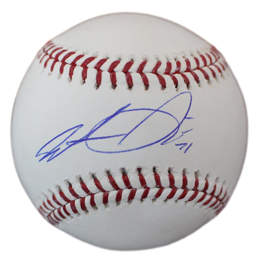 Wade Davis Autographed/Signed Colorado Rockies OML Baseball MLB 24408