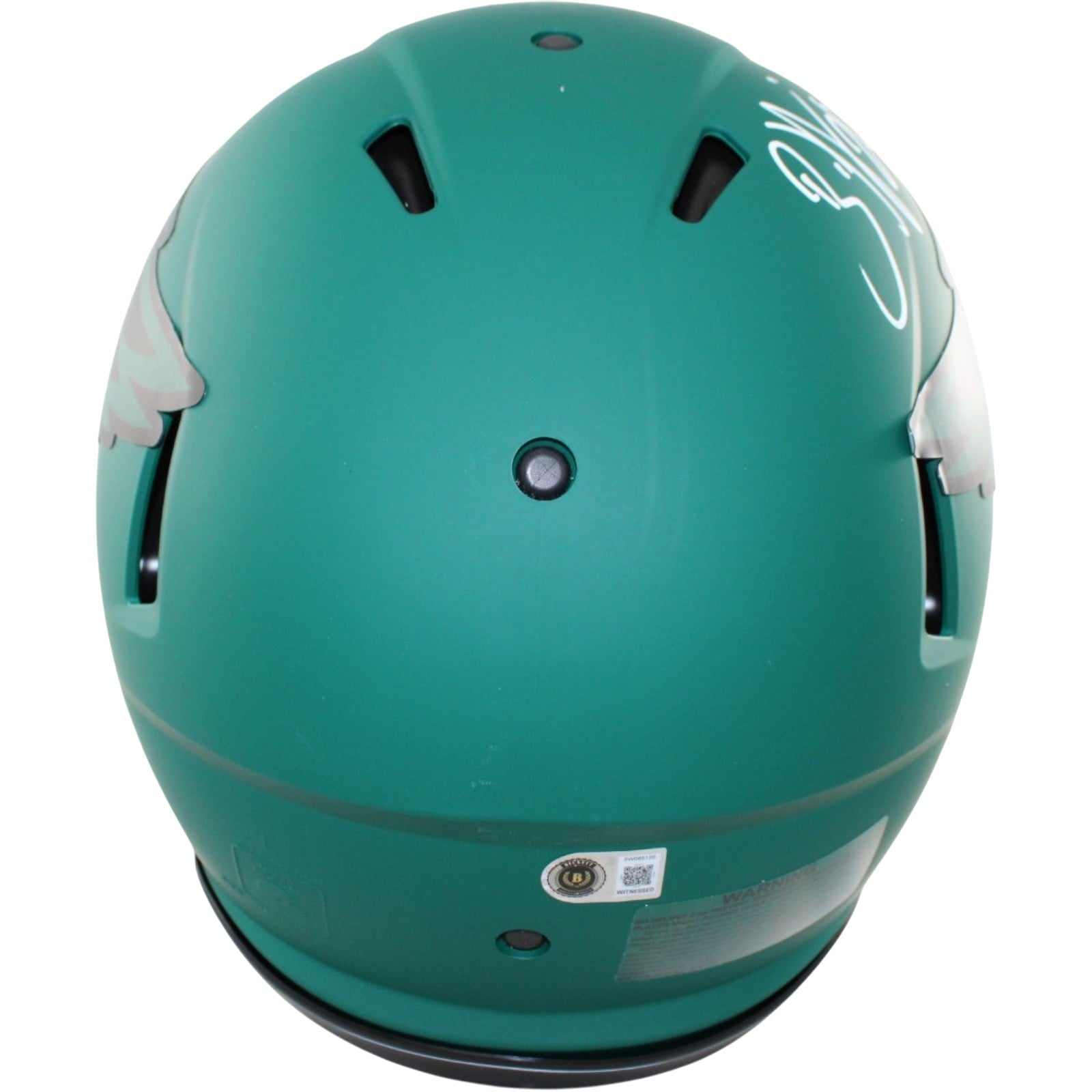 Brian Dawkins Signed Philadelphia Eagles Helmet Proline Rave Beckett WIT 58606 3 Brian Dawkins Signed Philadelphia Eagles Helmet Proline Rave Beckett WIT 58606