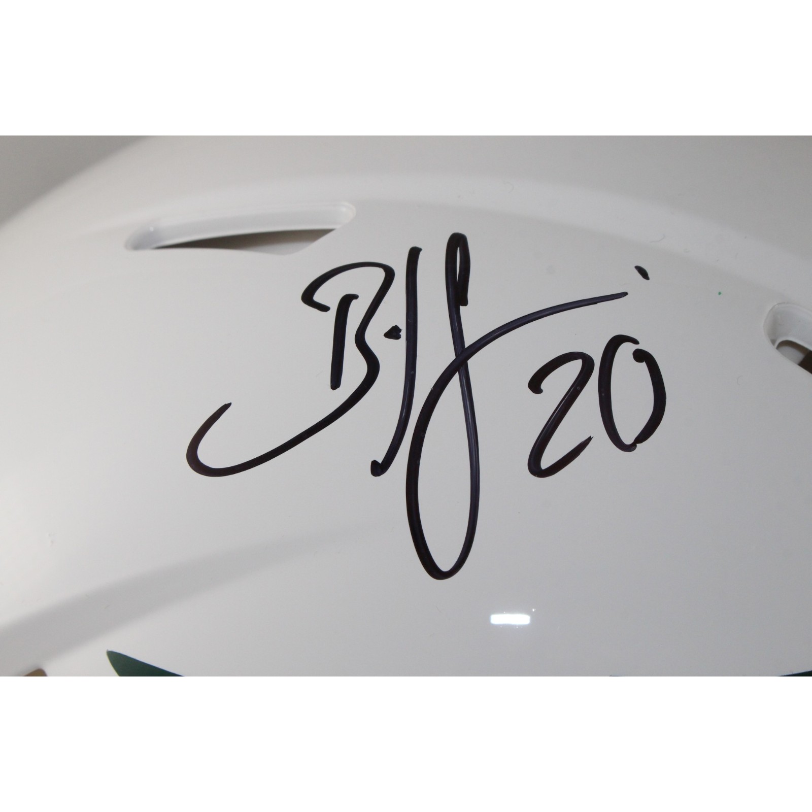 Brian Dawkns Signed Philadelphia Eagles TB Proline Helmet Beckett Witness 55780