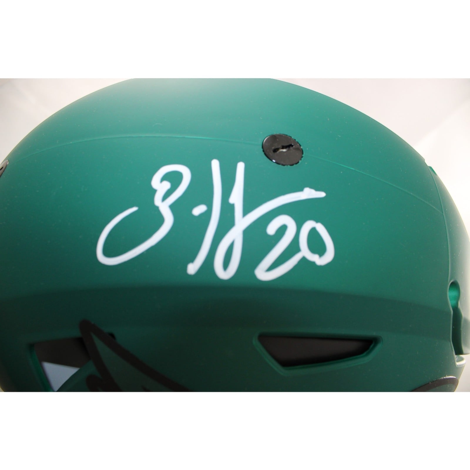 Brian Dawkins Signed Philadelphia Eagles Helmet Speedflex Rave Beckett WIT 58616 2 Brian Dawkins Signed Philadelphia Eagles Helmet Speedflex Rave Beckett WIT 58616