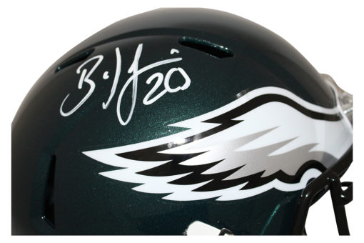 Brian Dawkins Autographed Philadelphia Eagles Speed Replica Helmet BAS 26057