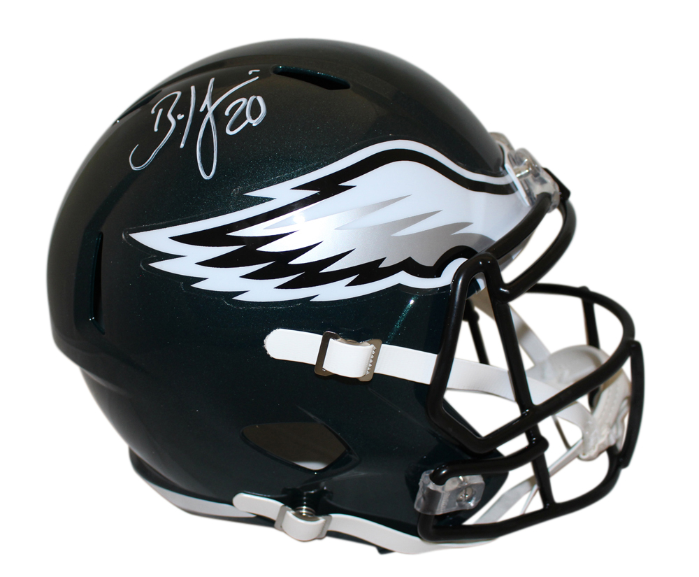 Brian Dawkins Autographed Philadelphia Eagles F/S Speed Helmet Beckett