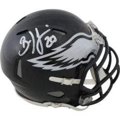 Brian Dawkins Autographed Philadelphia Eagles 22 Alt Mini Helmet Beckett 49105