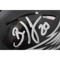 Brian Dawkins Autographed Philadelphia Eagles 22 Alt Mini Helmet Beckett 49105