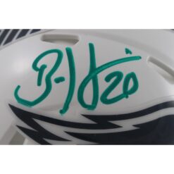 Brian Dawkins Autographed Philadelphia Eagles 24 STS Mini Helmet Beckett 49111