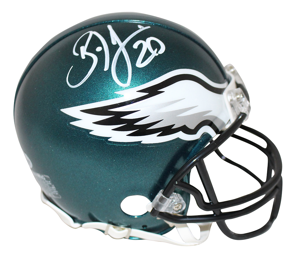 Brian Dawkins Autographed/Signed Philadelphia Eagles Mini Helmet BAS 26052