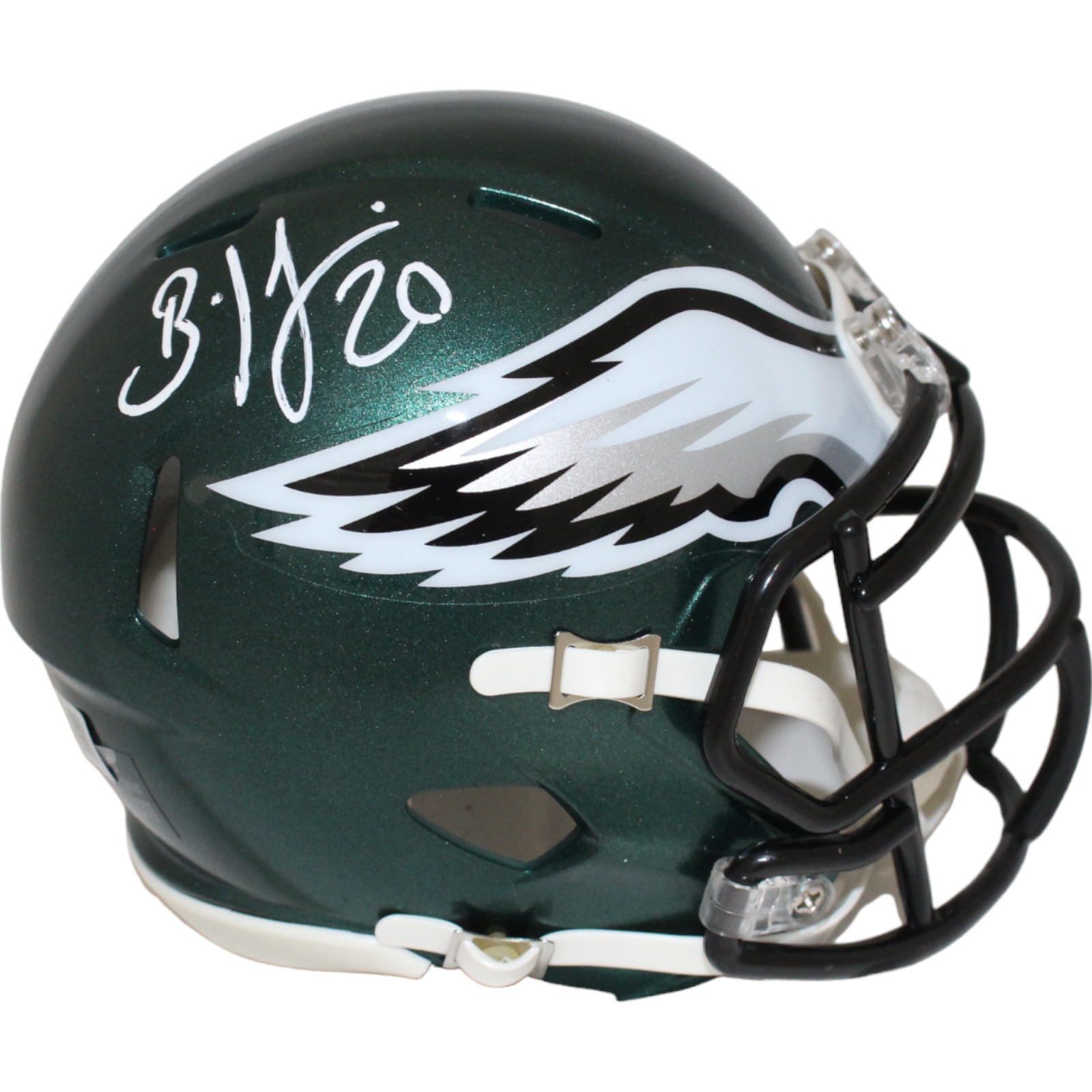 Brian Dawkins Autographed Philadelphia Eagles Mini Helmet Beckett