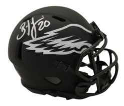 Brian Dawkins Autographed Philadelphia Eagles Eclipse Mini Helmet Beckett