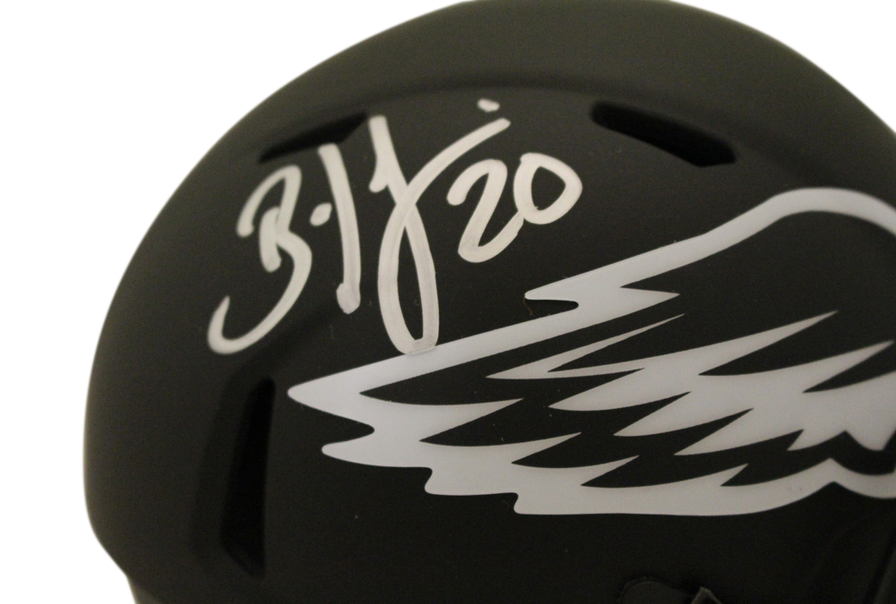 Brian Dawkins Autographed Philadelphia Eagles Eclipse Mini Helmet Beckett