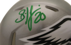 Brian Dawkins Autographed Philadelphia Eagles Flash Mini Helmet Beckett