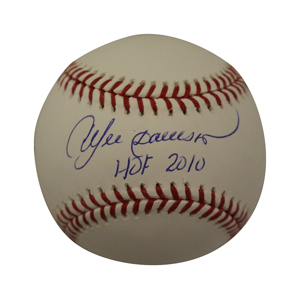 Andre Dawson Autographed Chicago Cubs OML Baseball HOF Beckett