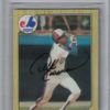 Andre Dawson Signed Montreal Expos 1987 Topps #345 Trading Card BAS 27016