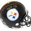 Dermontti Dawson Autographed Pittsburgh Steelers Mini Helmet HOF JSA 24552