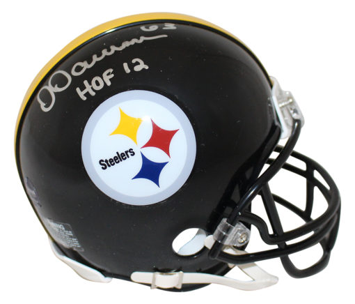 Dermontti Dawson Autographed Pittsburgh Steelers Mini Helmet Prova 24897