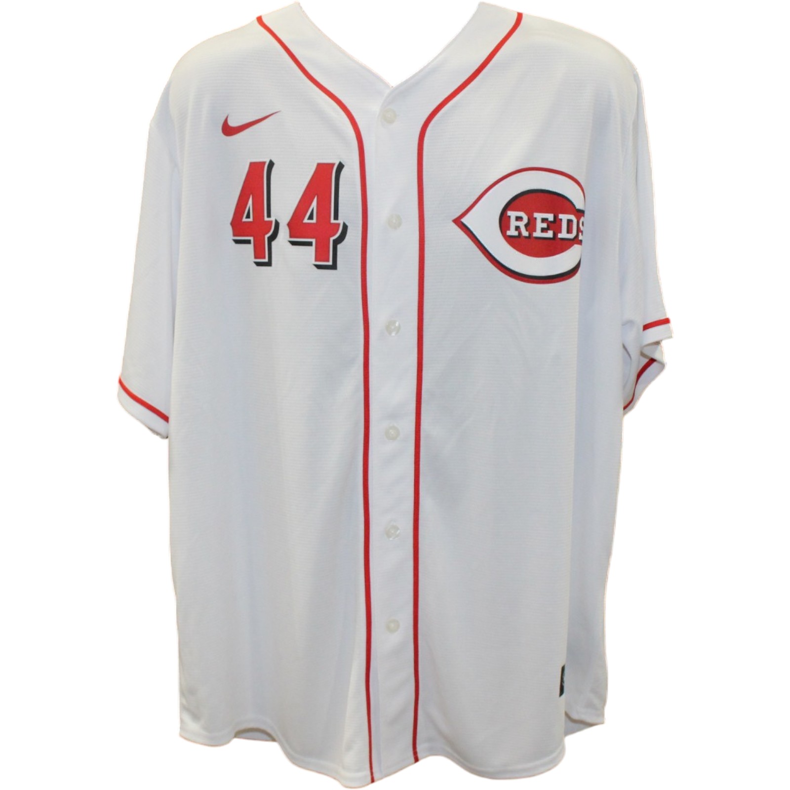 Elly De La Cruz Autographed Cincinnati Reds Nike White XL Jersey Beckett 56468 5 Elly De La Cruz Autographed Cincinnati Reds Nike White XL Jersey Beckett 56468
