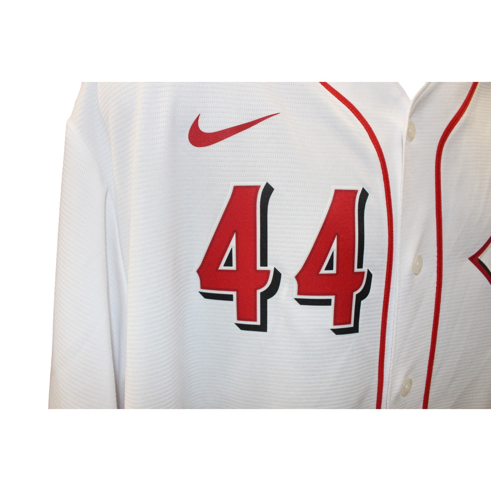 Elly De La Cruz Autographed Cincinnati Reds Nike White XL Jersey Beckett 56468 6 Elly De La Cruz Autographed Cincinnati Reds Nike White XL Jersey Beckett 56468