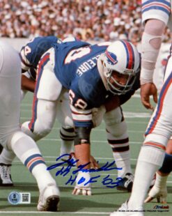Joe Delamielleure Autographed Buffalo Bills 8x10 Photo HOF Beckett WIT 54725