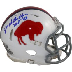 Joe Delamielleure Autographed Buffalo Bills TB Mini Helmet Beckett Witness 54745