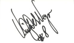 Vinny Del Negro Autographed San Antonio Spurs Index Card BAS 45296