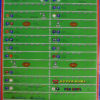 Denver Broncos 1972 Team Schedule Poster Vintage